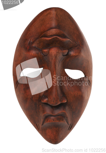 Image of Greek wooden mask