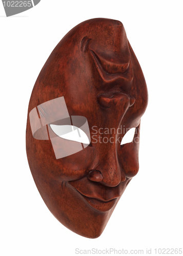 Image of Greek wooden mask