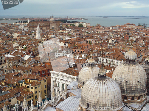 Image of Top view of Venice roof.