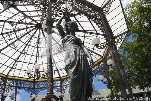 Image of Gazebo Detail at Aguada Puerto Rico