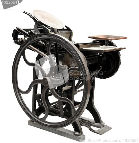 Image of antique letterpress