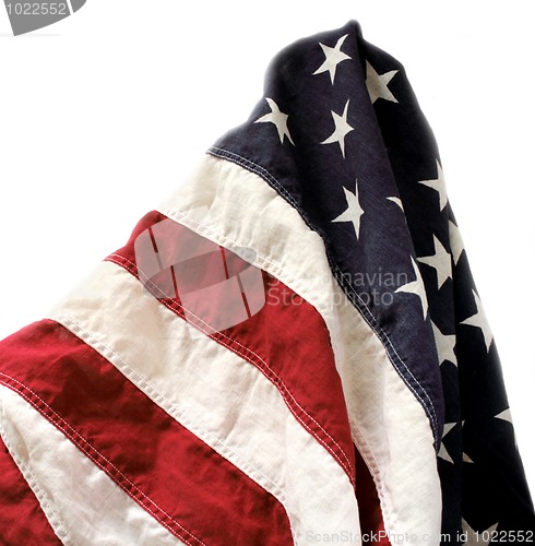 Image of American flag view