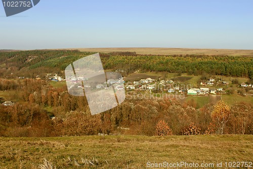 Image of Fall rural landscape