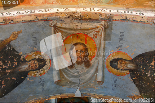 Image of Interior details of The Holy Transfiguration Church of the Savio