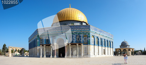 Image of Dome of the Rock.