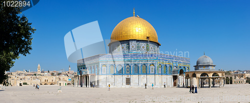 Image of Dome of the Rock.