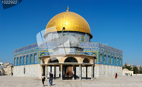 Image of Dome of the Rock.