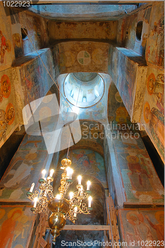 Image of Interior details of The Holy Transfiguration Church of the Savio