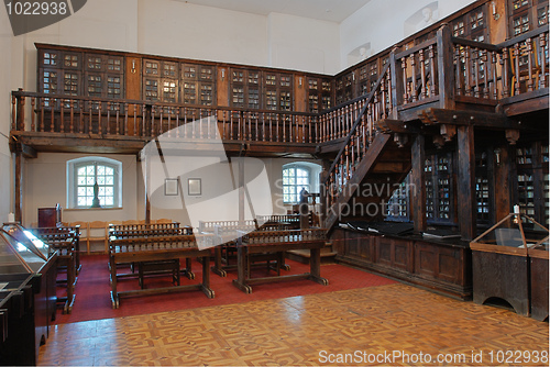 Image of Interior of old library
