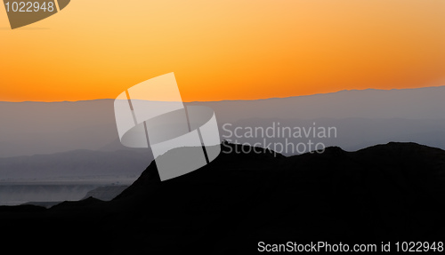 Image of Desert before dawn 