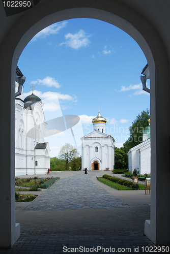 Image of Entrance to the Saviour and st.Evphrosinija nunnery.