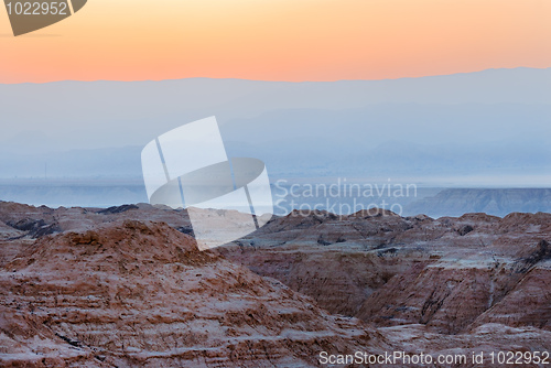 Image of Desert before dawn