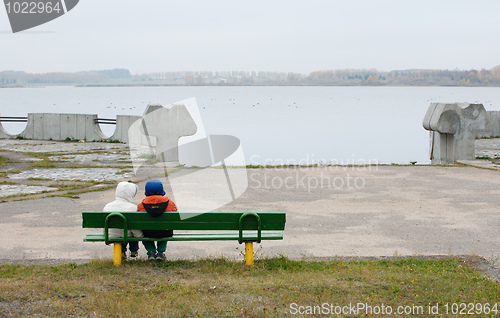 Image of Autumn on the lake