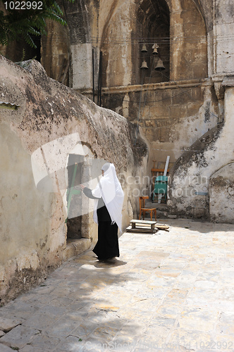 Image of On the roof of the Church of the Holy Sepulchre 