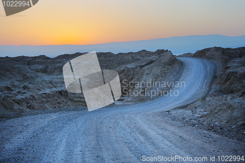 Image of Desert before dawn 