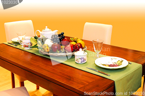 Image of Fruit table