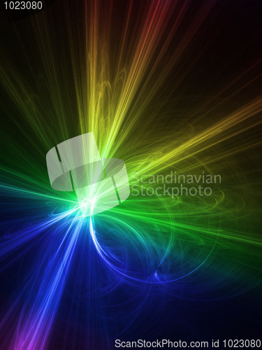 Image of Rainbow graphics