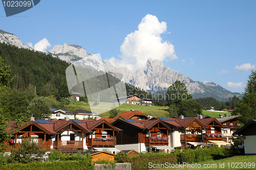 Image of Alpine town