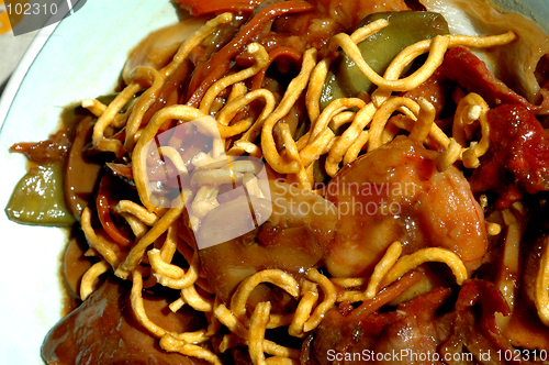 Image of chinese food noodles