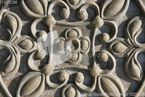 Image of Old floral decoration