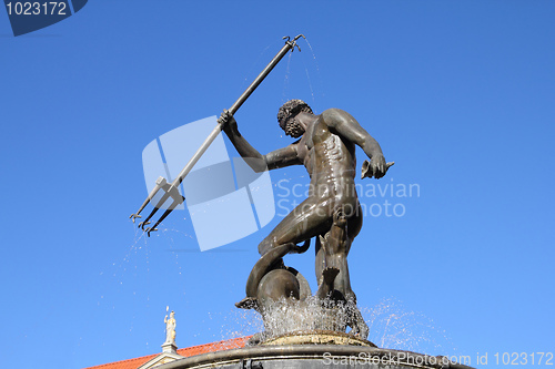 Image of Neptune in Gdansk