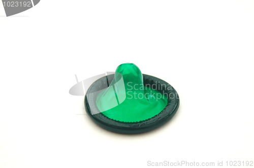 Image of Green Condom