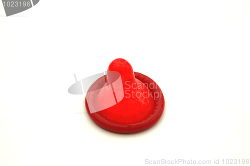 Image of Red Condom