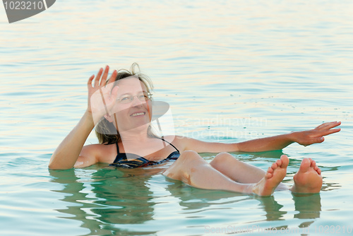 Image of Swimming in the Dead Sea