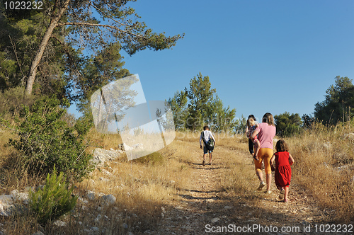 Image of Walking in the mountains