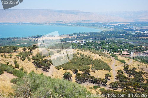 Image of South shore of Lake Kinneret