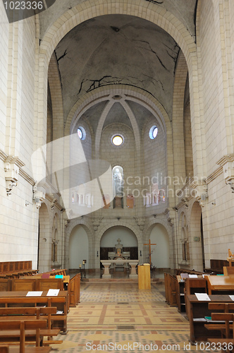 Image of Interior of the church in the monastery Latrun