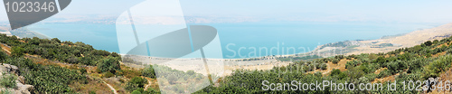 Image of Panorama of Kinneret entirely