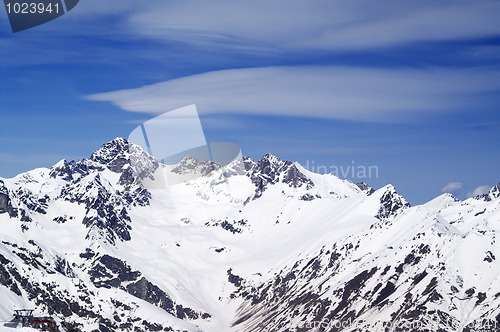 Image of View from the ski resort