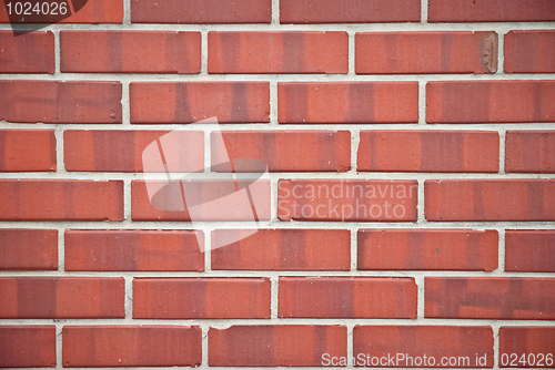 Image of Red brick wall texture