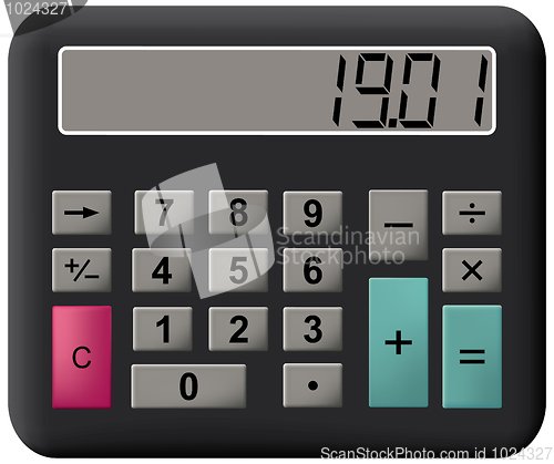 Image of Mathematics calculator.