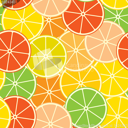 Image of Abstract citrus background.