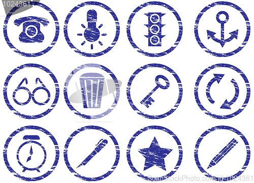 Image of Gadget icons set.