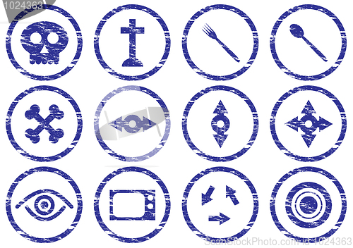 Image of Gadget icons set.