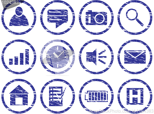 Image of Gadget icons set.