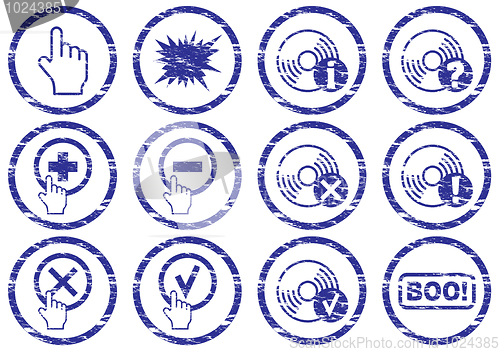 Image of Gadget icons set.