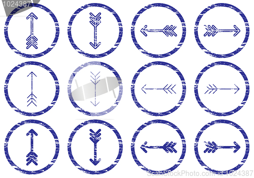 Image of Arrows icons set.