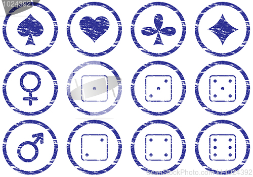 Image of Games icons set.