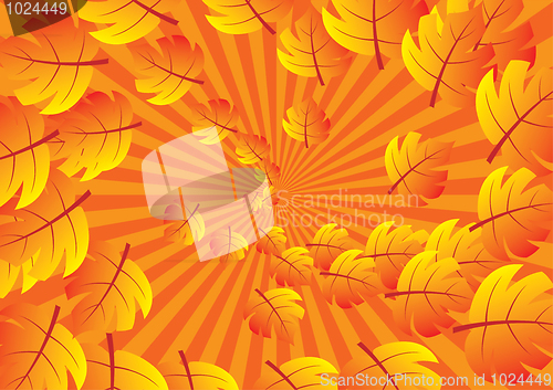 Image of Abstract rays background.