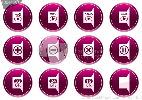 Image of Gadget icons set.