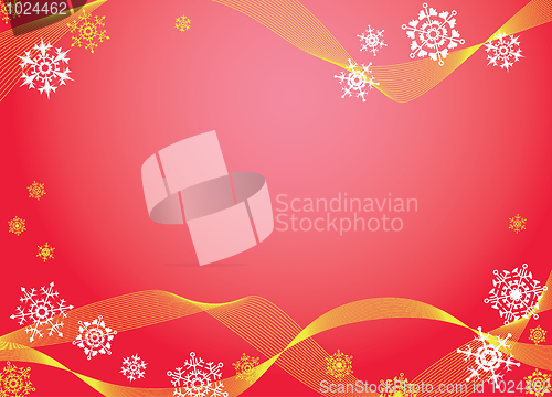 Image of Red Christmas background.