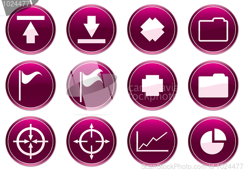 Image of Gadget icons set.