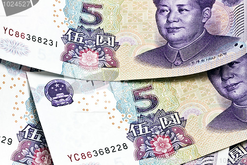 Image of Background of chinese money 