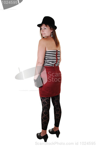 Image of Lady with hat.