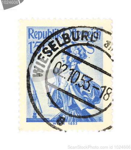 Image of Austria post stamp