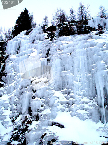 Image of Frozen Waterfall